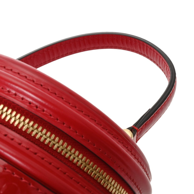 LOUIS VUITTON Monogram Vernis Cannes PM Rouge M53998 女士兩用包-4