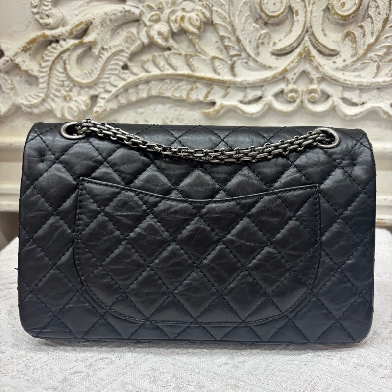 Chanel 2.55小号黑色-3