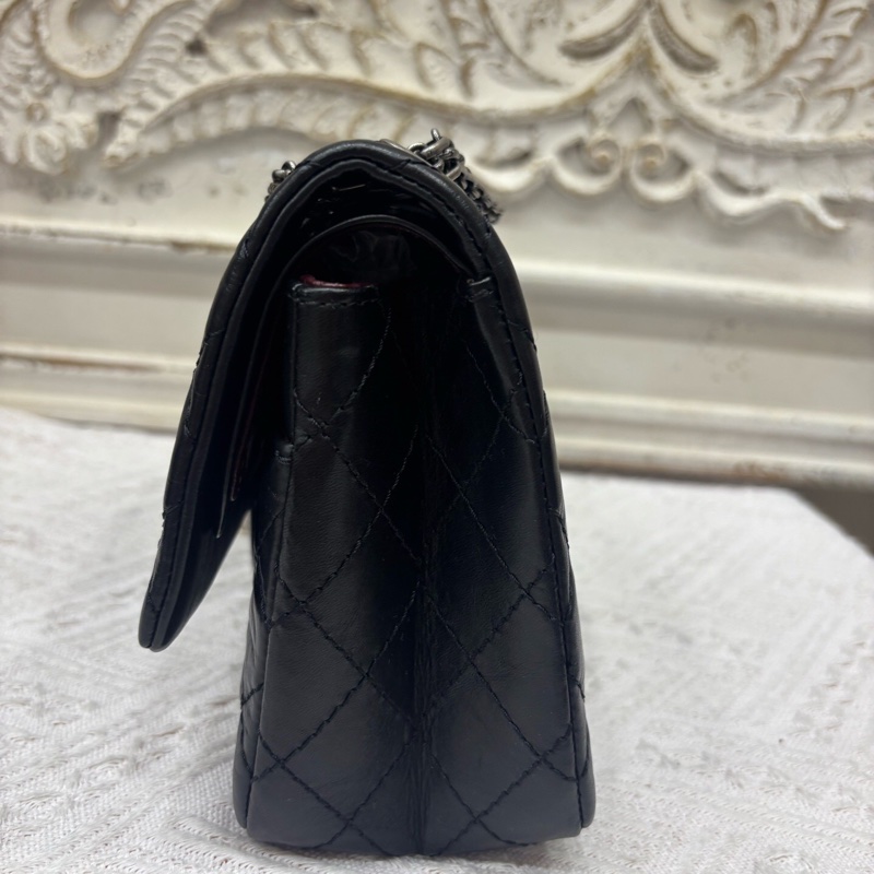 Chanel 2.55小号黑色-8