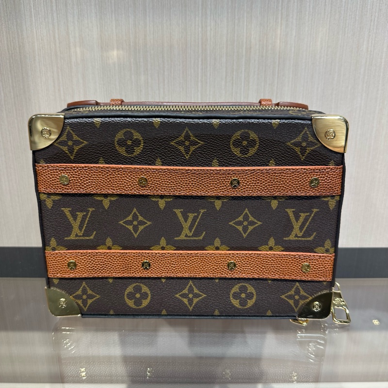 LOUIS VUITTON x NBA 联名款 Trunk 经典老花 软盒子小方包手提包单肩包斜挎包-0