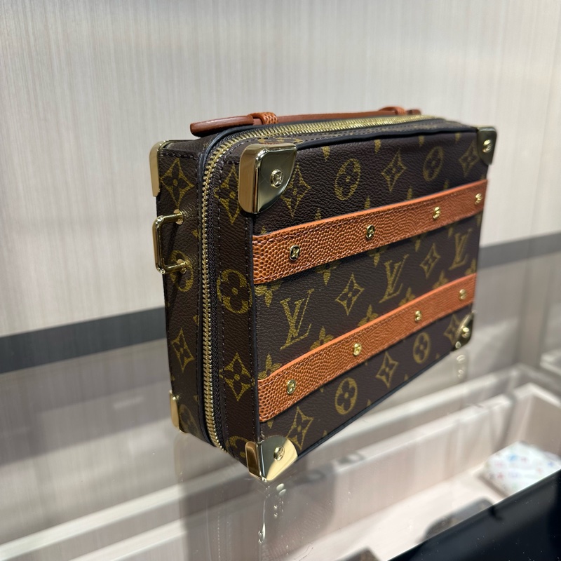 LOUIS VUITTON x NBA 联名款 Trunk 经典老花 软盒子小方包手提包单肩包斜挎包-2