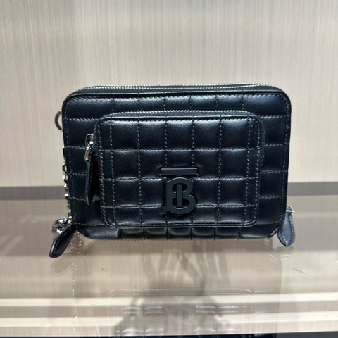 Burberry博柏利 Monogram TB标斜背包斜挎包单肩包