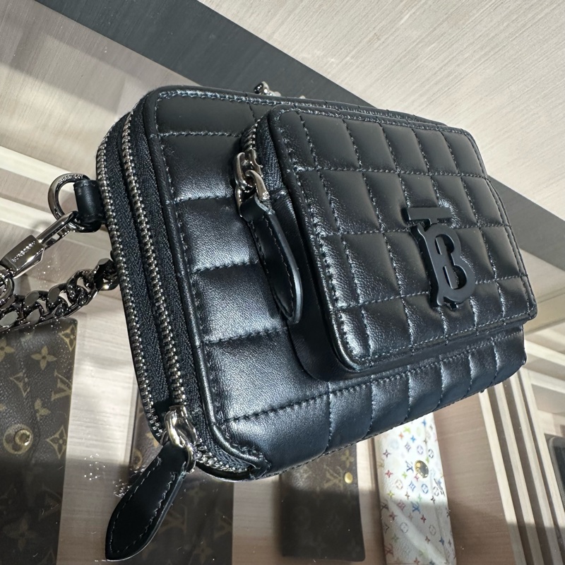 Burberry博柏利 Monogram TB标斜背包斜挎包单肩包-1