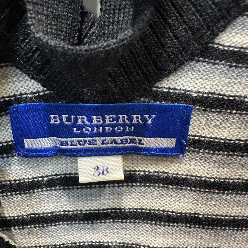 【美收精品】BURBERRY 條紋短袖上衣 4-167【隔月月中將轉賣至日本 上架期限30天】-5