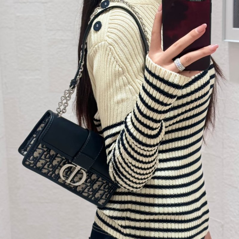 DIOR 30 Montaigne east west - 黑-9