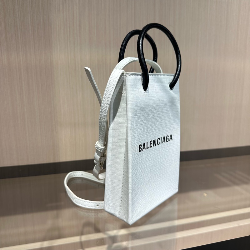 Balenciaga巴黎世家 Logo 托特包Tote包购物袋手机包手提斜挎包-1