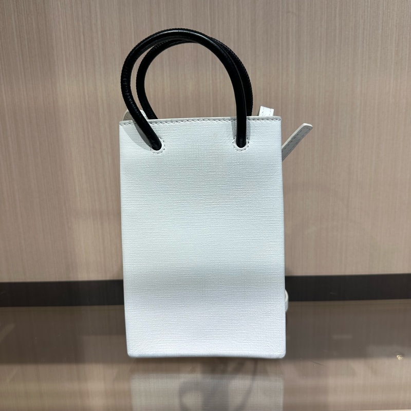 Balenciaga巴黎世家 Logo 托特包Tote包购物袋手机包手提斜挎包-2