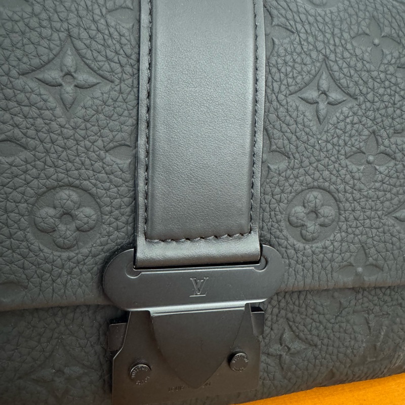Louis Vuitton LV M23741 S-Cape 黑色 郵差包 斜背包 側背包 皮革-2