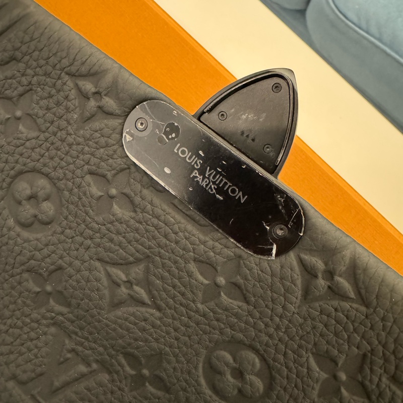 Louis Vuitton LV M23741 S-Cape 黑色 郵差包 斜背包 側背包 皮革-4
