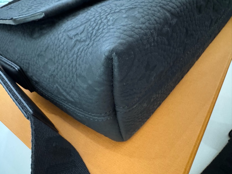 Louis Vuitton LV M23741 S-Cape 黑色 郵差包 斜背包 側背包 皮革-6