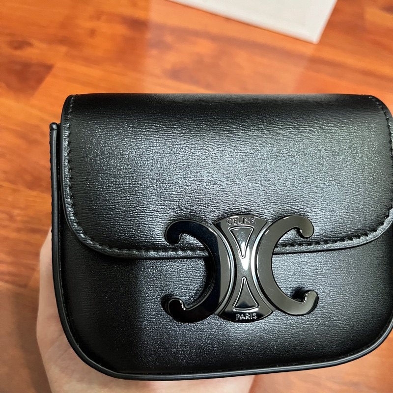 Celine Claude so black mini-4