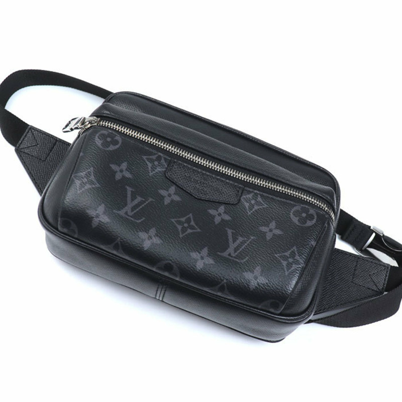 LOUIS VUITTON Taiga Rama 腰包,戶外款,黑色,M30245,男士-1