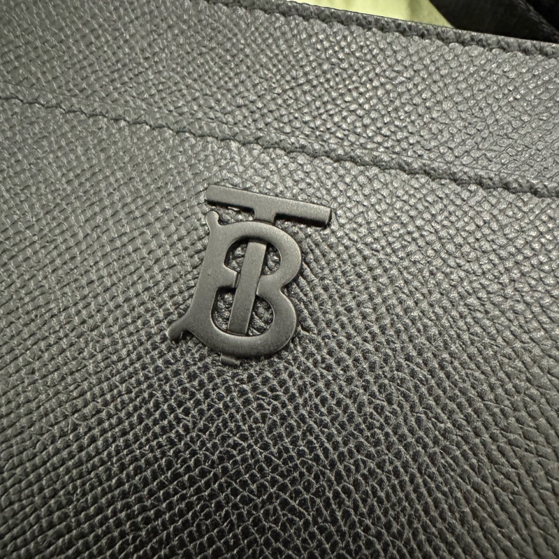 BURBERRY Muswell 皮革 相機包 斜背包 郵差包 黑色-1