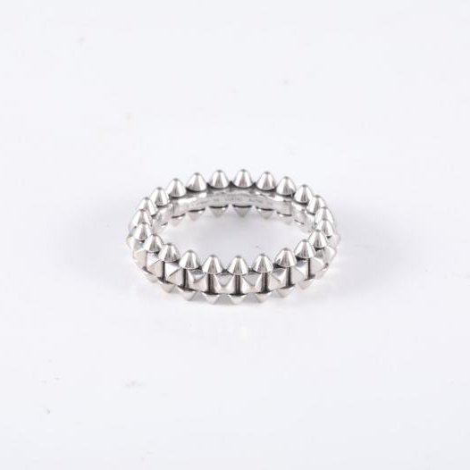 CLASH DE CARTIER 18K金小號款鉚釘戒指 18K白金 18K白金 56白金-2