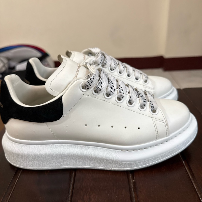 Alexander McQueen MCQ 黑尾小白鞋-2