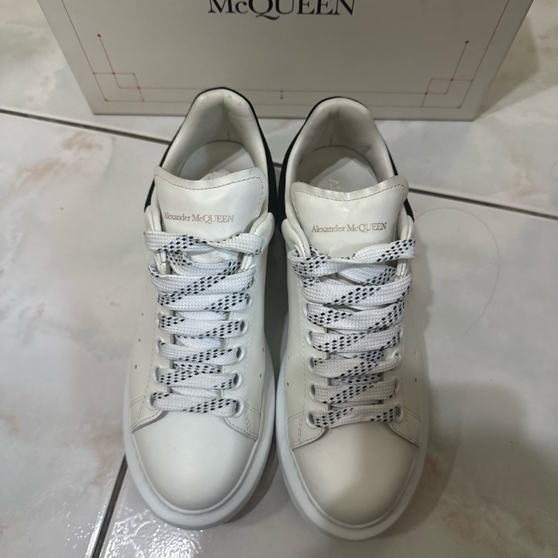 Alexander McQueen MCQ 黑尾小白鞋-5