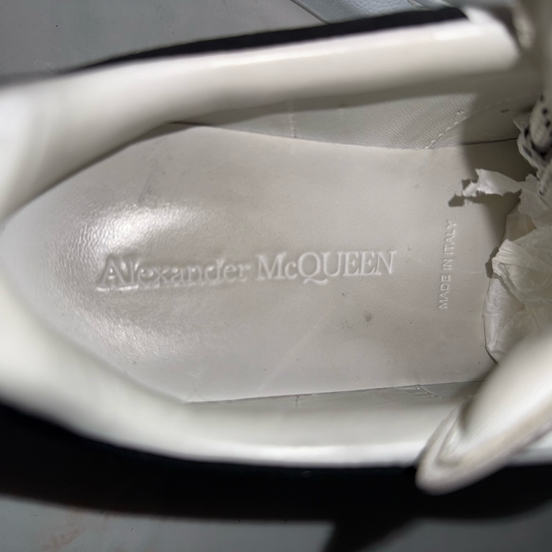 Alexander McQueen MCQ 黑尾小白鞋-7