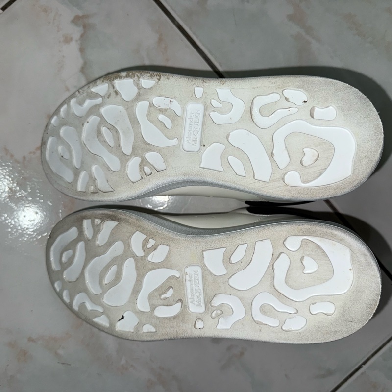 Alexander McQueen MCQ 黑尾小白鞋-8