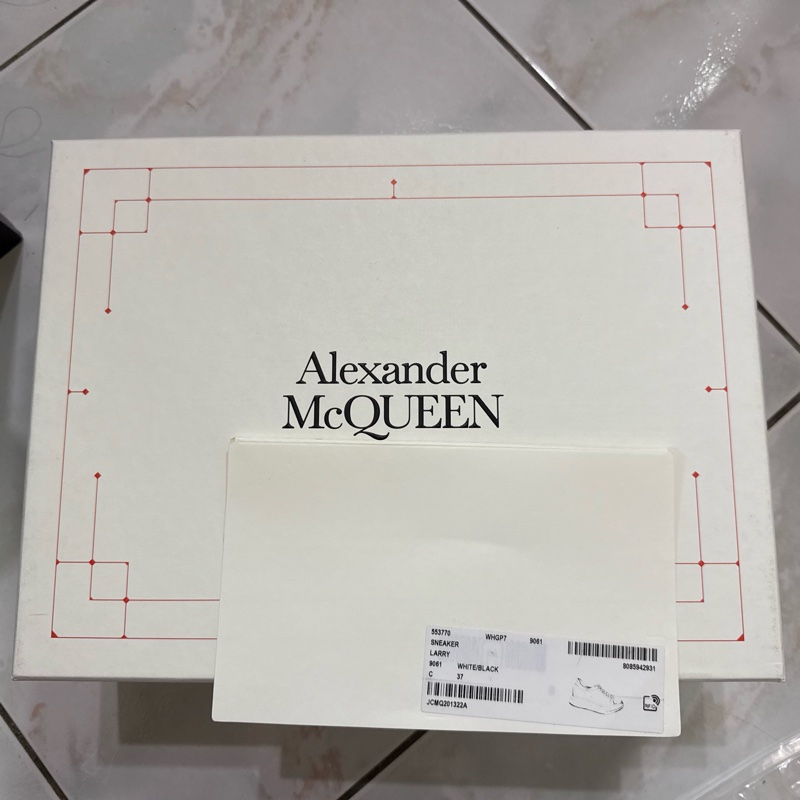 Alexander McQueen MCQ 黑尾小白鞋-10