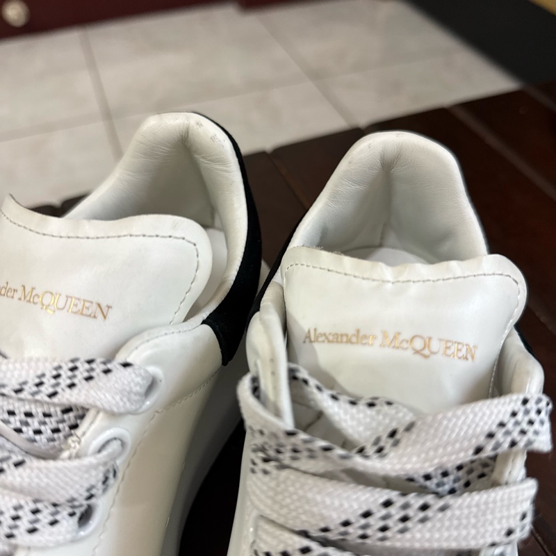 Alexander McQueen MCQ 黑尾小白鞋-14