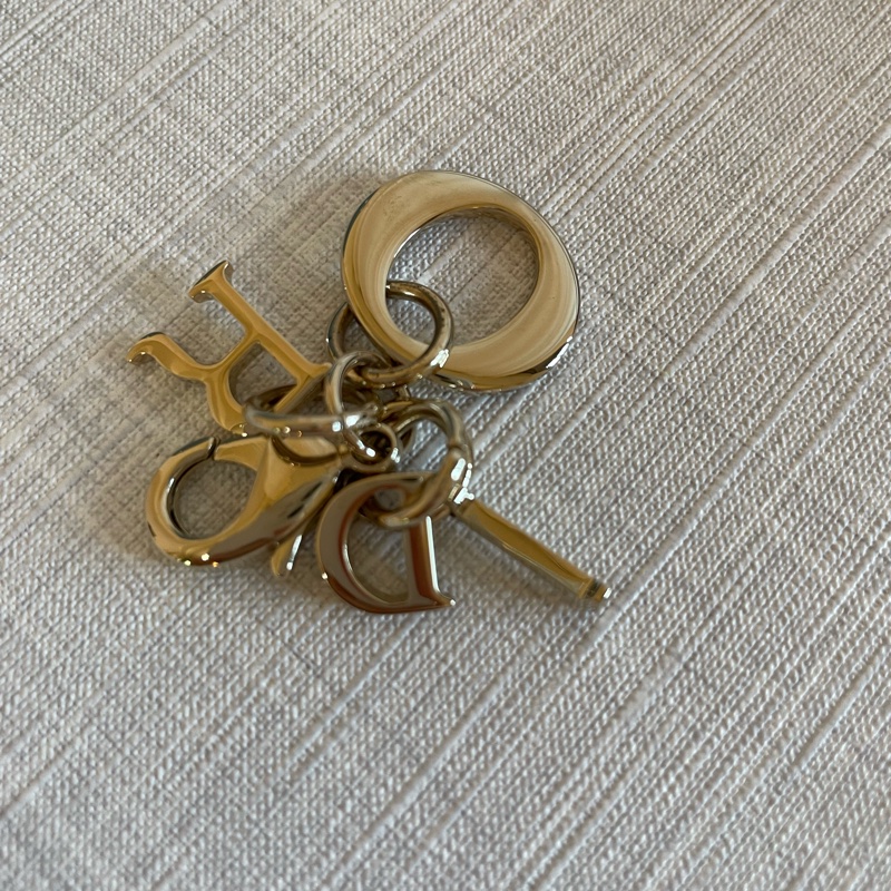 Dior藍色漆皮 藤格紋 Lady Dior小方包 手拿小包 Christian Dior 小包-10