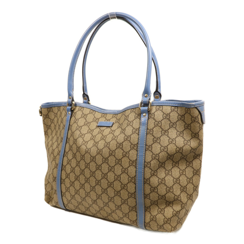 GUCCI 塗層帆布GG Supreme Medium Joy Tote金扣手挽袋-2