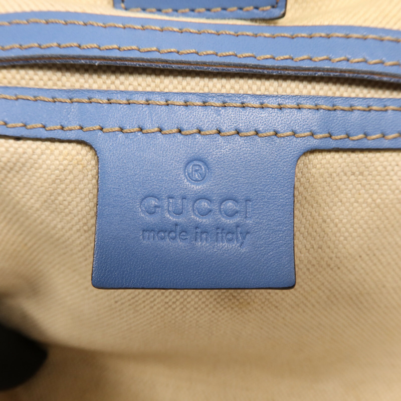 GUCCI 塗層帆布GG Supreme Medium Joy Tote金扣手挽袋-5