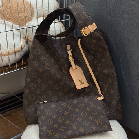 LV Atlantis GM菜籃子 單肩包 手提包