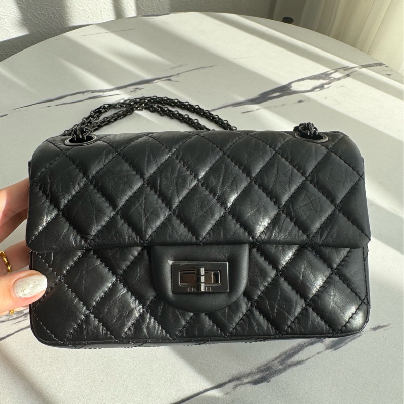 chanel so black 2.55鏈包-1