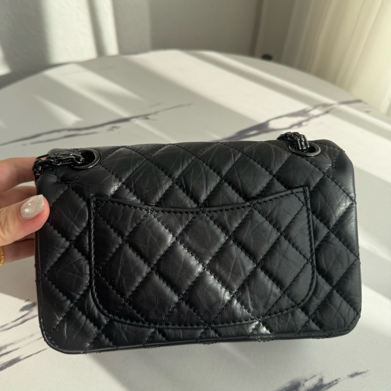 chanel so black 2.55鏈包-5