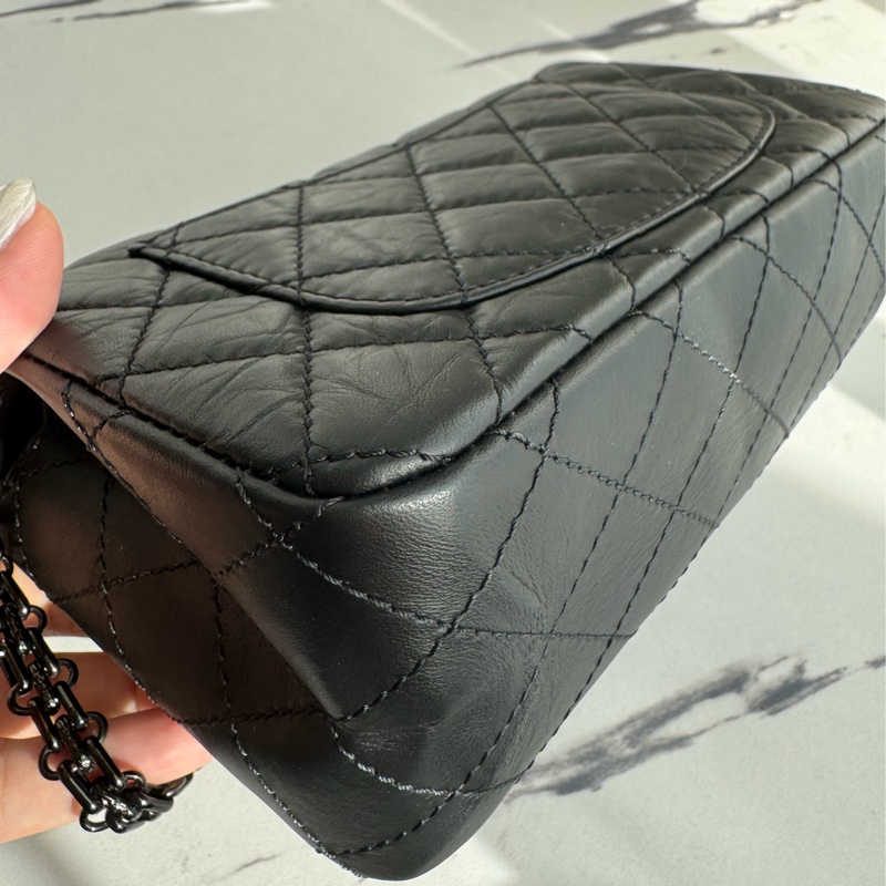 chanel so black 2.55鏈包-7