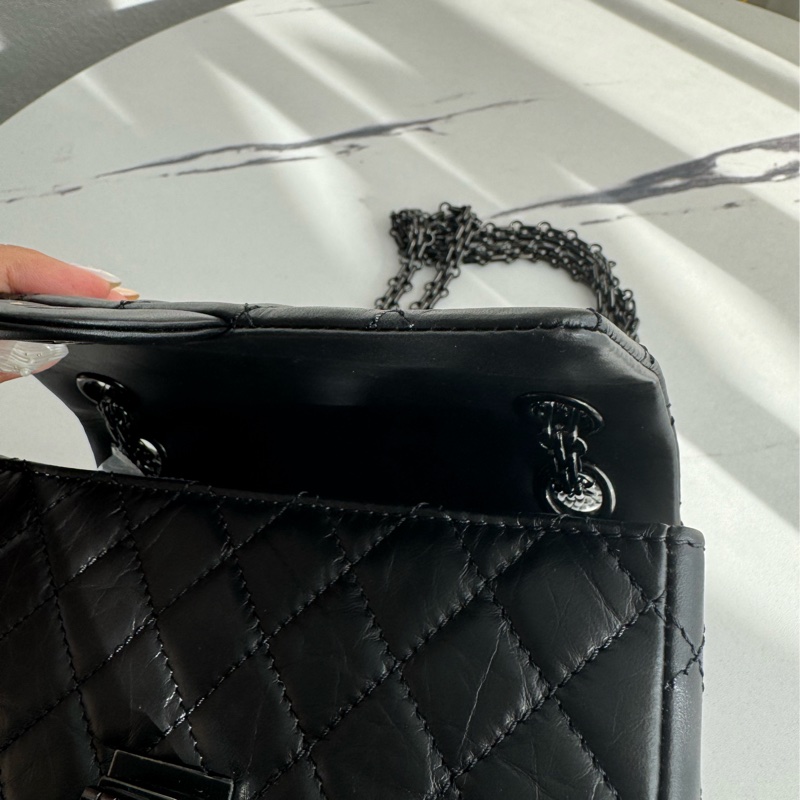 chanel so black 2.55鏈包-14