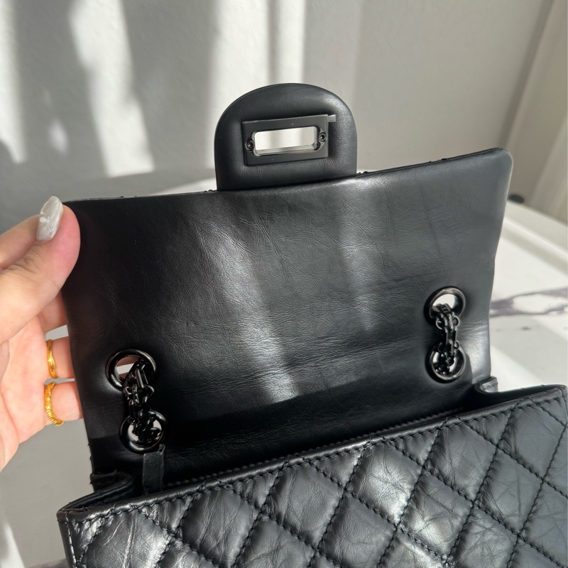chanel so black 2.55鏈包-17