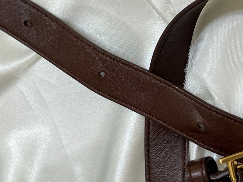 Bottega Veneta Cassette Bag 深巧克力棕色斜背包 Hailey Bieber同款-11