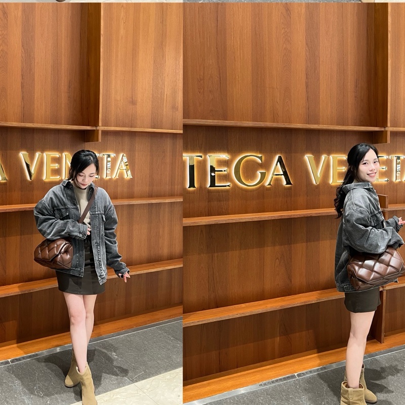 Bottega Veneta Cassette Bag 深巧克力棕色斜背包 Hailey Bieber同款-43