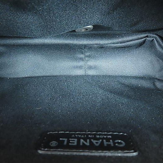 【巴黎站二手名牌專賣店】＊現貨＊CHANEL 香奈兒 真品＊磚紅色拼接皮革復古銀釦雙C掀蓋鏈包 肩背包-3