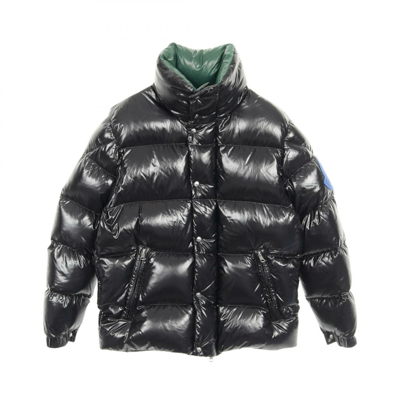 MONCLER GENIUS 2 1952 × VALEXTRA DERVAUX 羽絨外套 尼龍 黑色 #2 二手男款-0