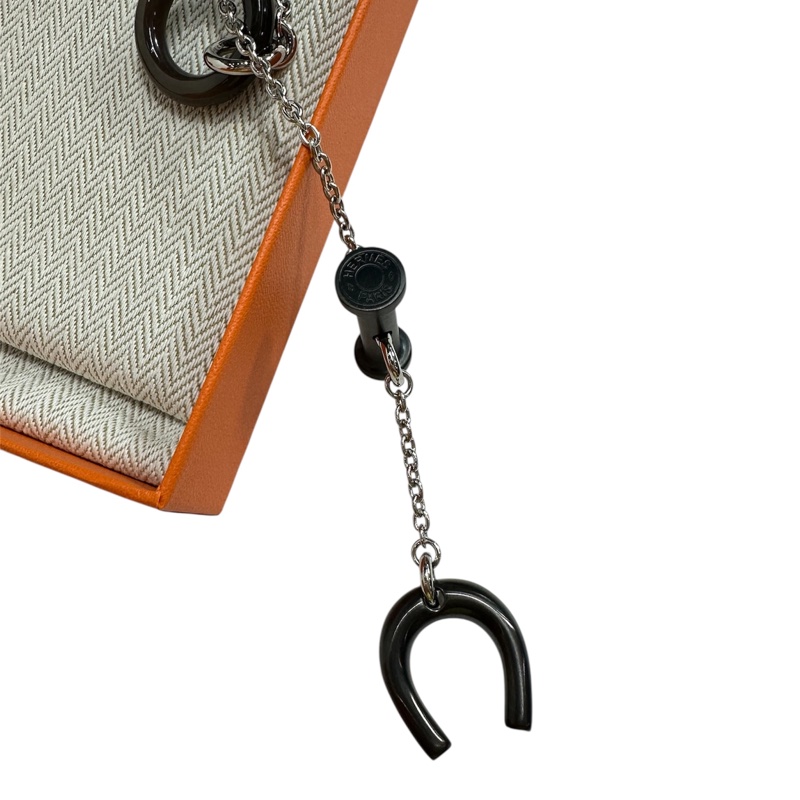 全新Hermès Mobile Equestre necklace 牛角頸錬-5