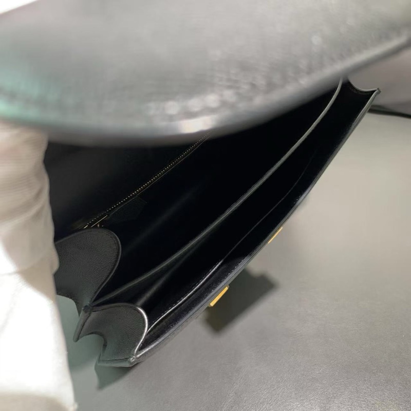 Hermes 愛馬仕 constance23 康康黑金 mad 皮 d刻-4