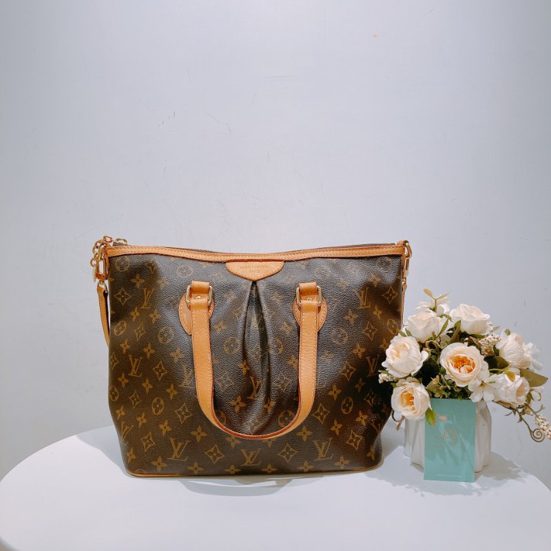 TW4481 Louis Vuitton 路易威登 經典老花 手提肩背兩用包Palermo PM 2 Way Shoulder Bag Monogram Canvas-0