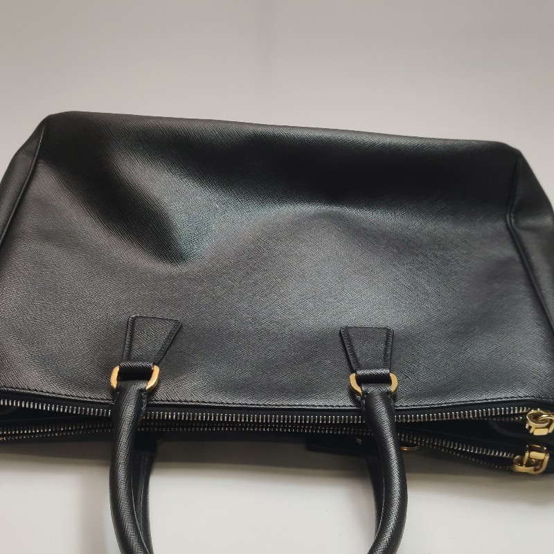 Prada Galleria殺手包大號牛皮純色三角徽標手提包-19