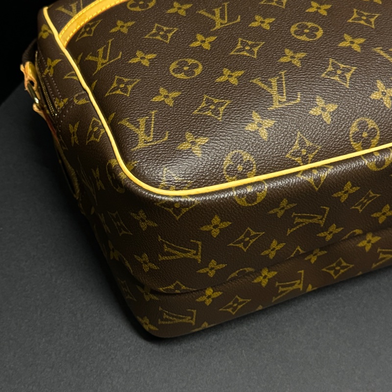 (超新~ 極度稀有⏰) LV 經典老花 大記者包 GM 專櫃12萬!-22