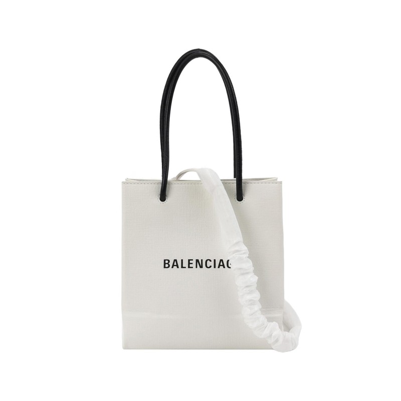 Balenciaga Shopping純色字母Logo單肩包手提包斜挎包-0