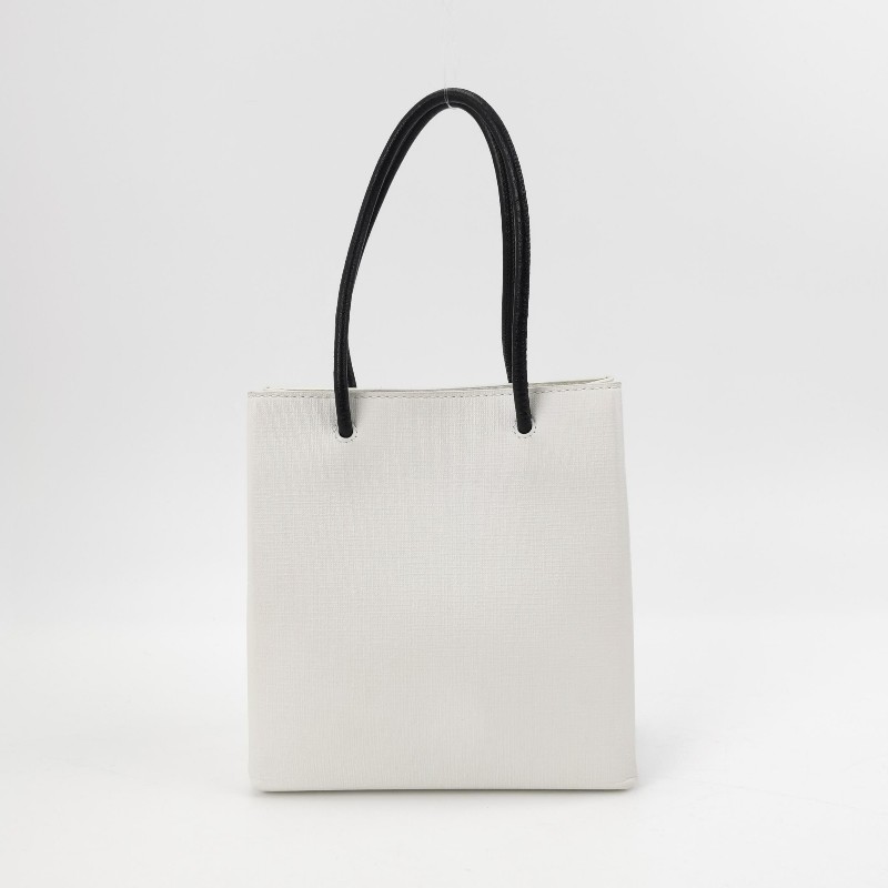 Balenciaga Shopping純色字母Logo單肩包手提包斜挎包-4