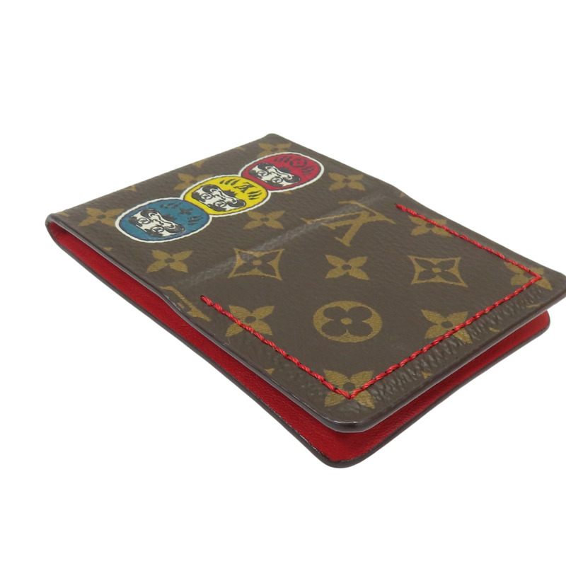 棕色 PVC塗層帆布 歌舞伎 手鏡 GI0235 【LOUIS VUITTON 路易威登 】 GI0235-3