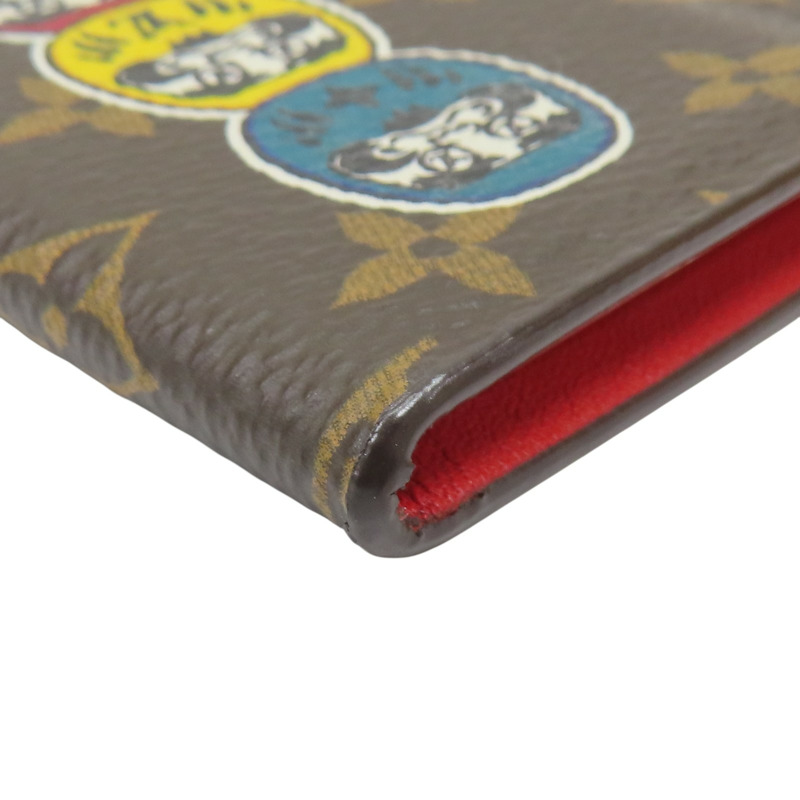 棕色 PVC塗層帆布 歌舞伎 手鏡 GI0235 【LOUIS VUITTON 路易威登 】 GI0235-7
