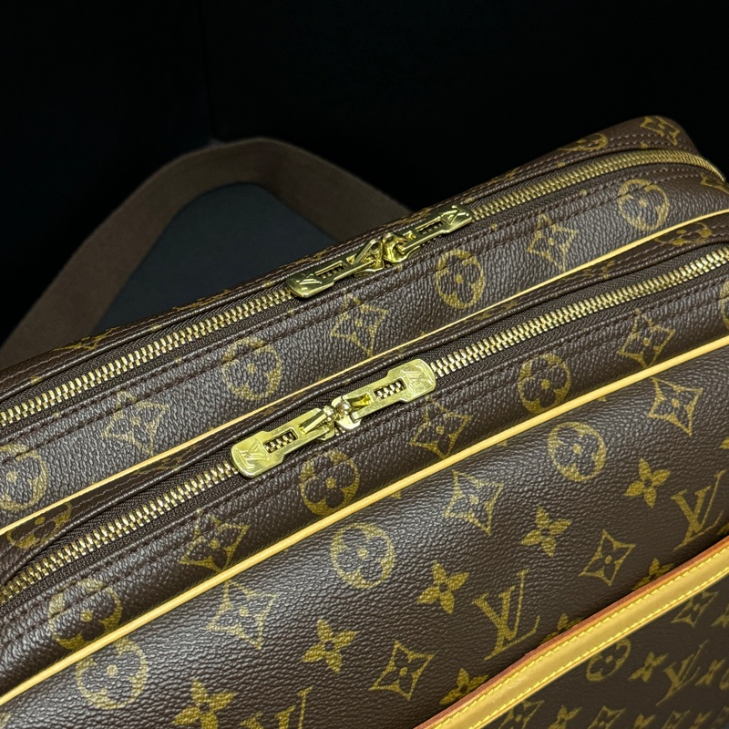 (超新~ 極度稀有⏰) LV 經典老花 大記者包 GM 專櫃12萬!-7