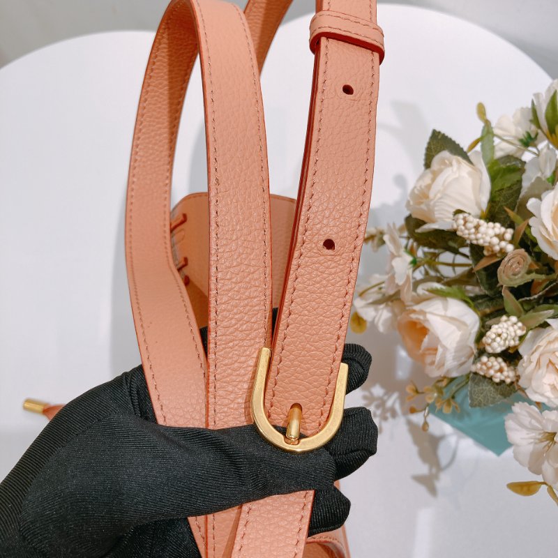 TW4485 Chloé 寇兒 珊瑚粉 小號 馬鞍包Small Marcie bag Leather Coral-14