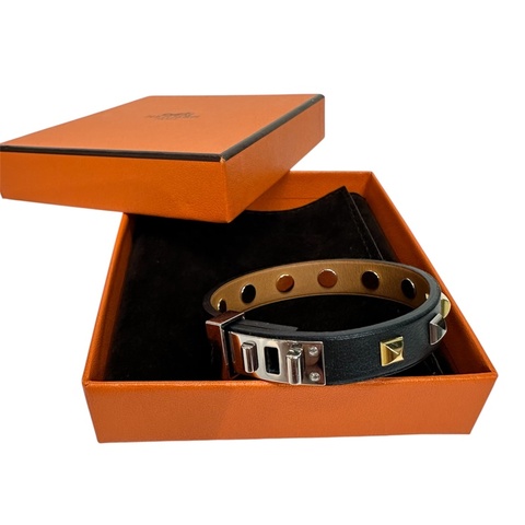 Hermès Mini Dog Clous Bracelet