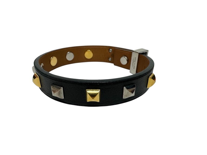 Hermès Mini Dog Clous Bracelet-6